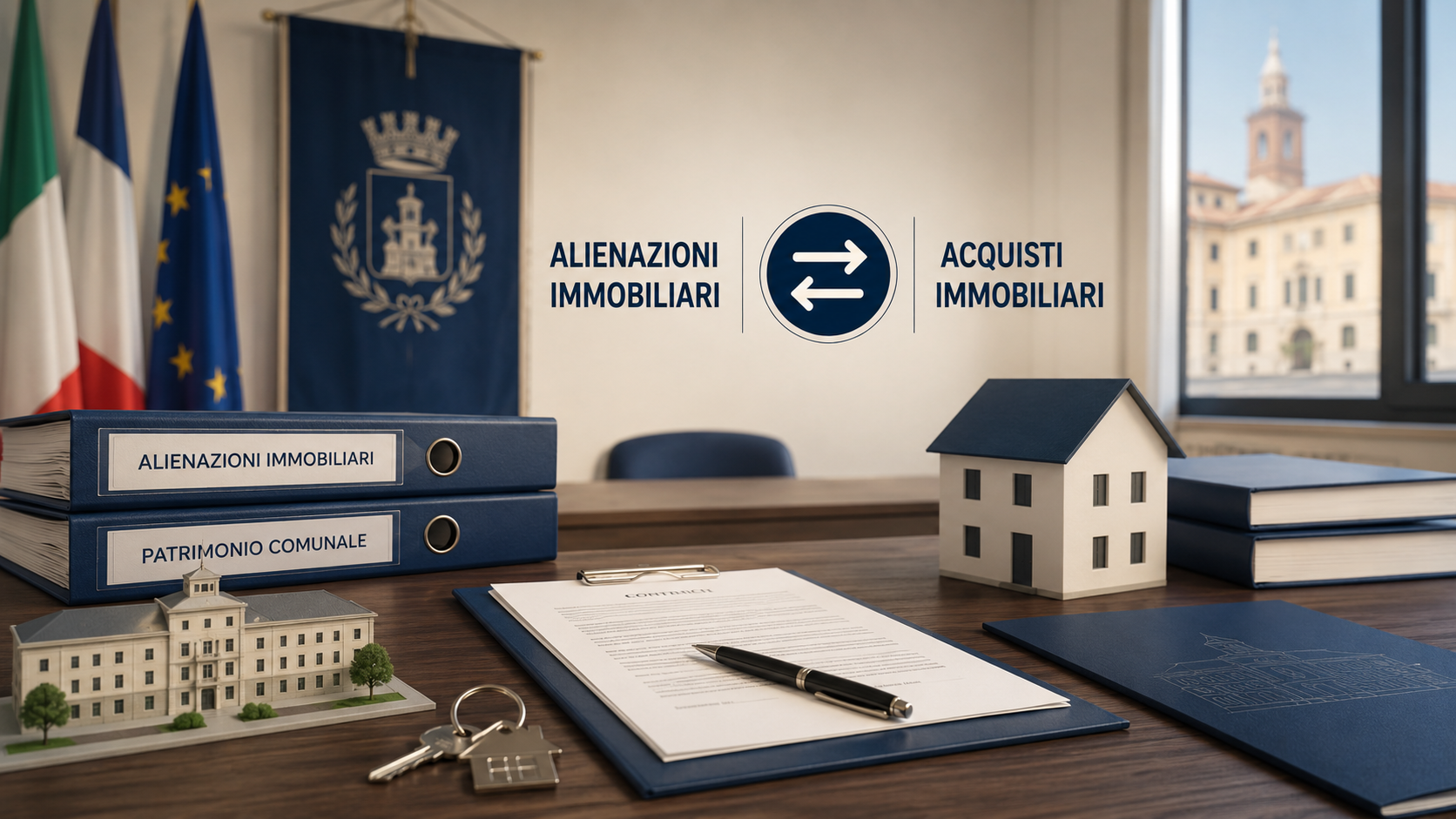 Alienazioni e acquisti immobiliari del Comune