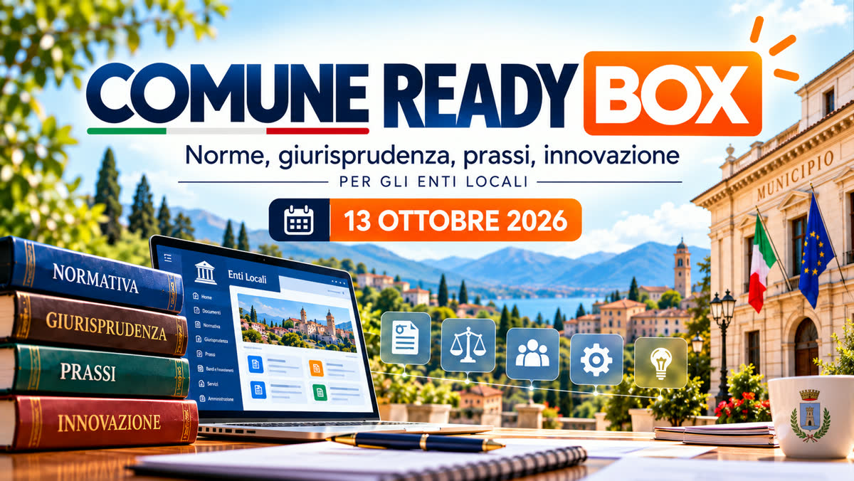 Comune Ready Box — 13 ottobre 2026