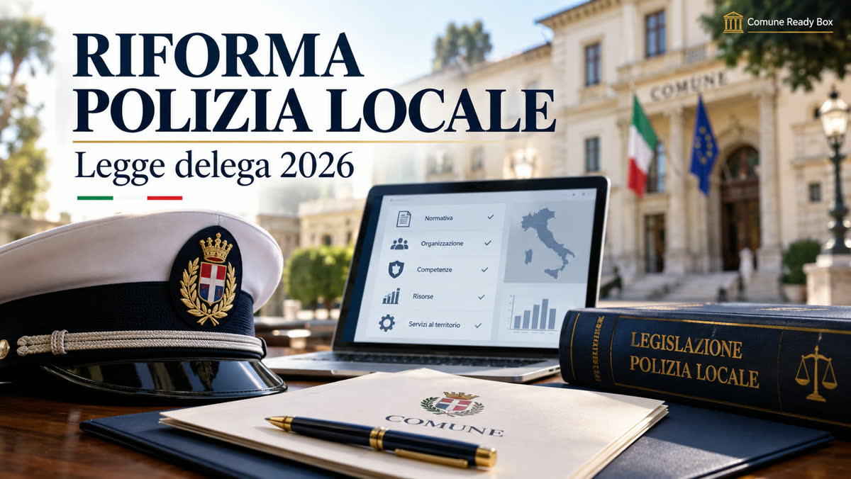 La riforma della polizia locale: la legge delega di riordino