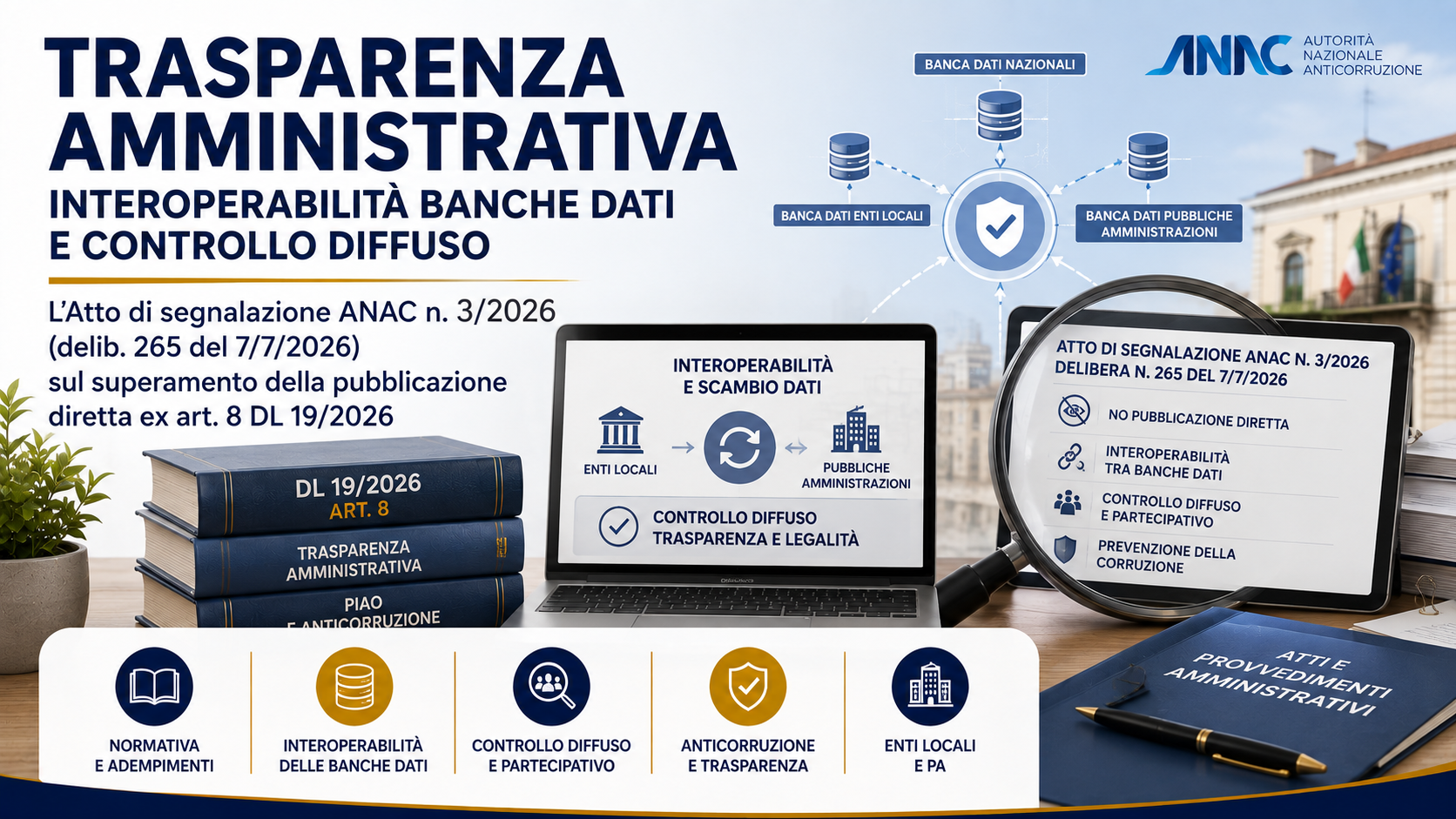 Trasparenza amministrativa e Atto ANAC 3/2026